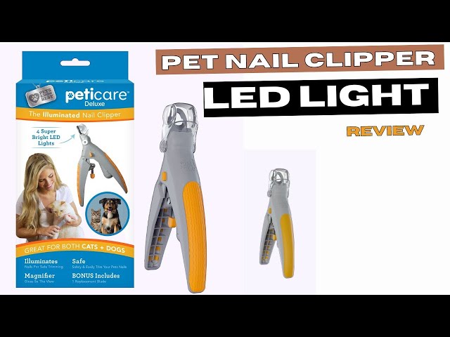 Peticare The Illuminated Pet Nail Clipper Great For Cats & Dogs | eBay