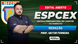 Concurso EsPCEx 2024 - Aula de Redação - Edital Aberto - AlfaCon