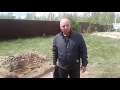 Видео-отзыв Константин - бурение и обустройство скважины в д.Есино, Ногинский район - ПРОМБУРКОМ