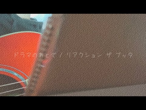 ドラマのあとで / リアクション ザ ブッタ【弾き語りcover】
