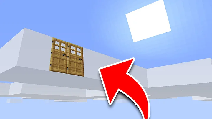 How to Live inside a CLOUD in Minecraft Tutorial! ...