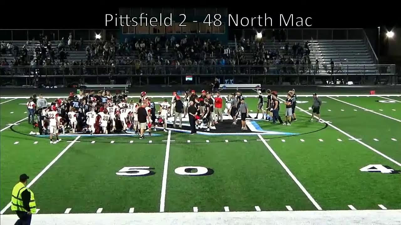 Pittsfield at North Mac High School Football YouTube