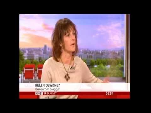 Helen Dewdney, The Complaining Cow BBC Breakfast TV Discusses How We Complain in the UK
