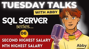 2nd Highest Salary | nth Highest Salary | Google Interview | @codewithabby |  2025