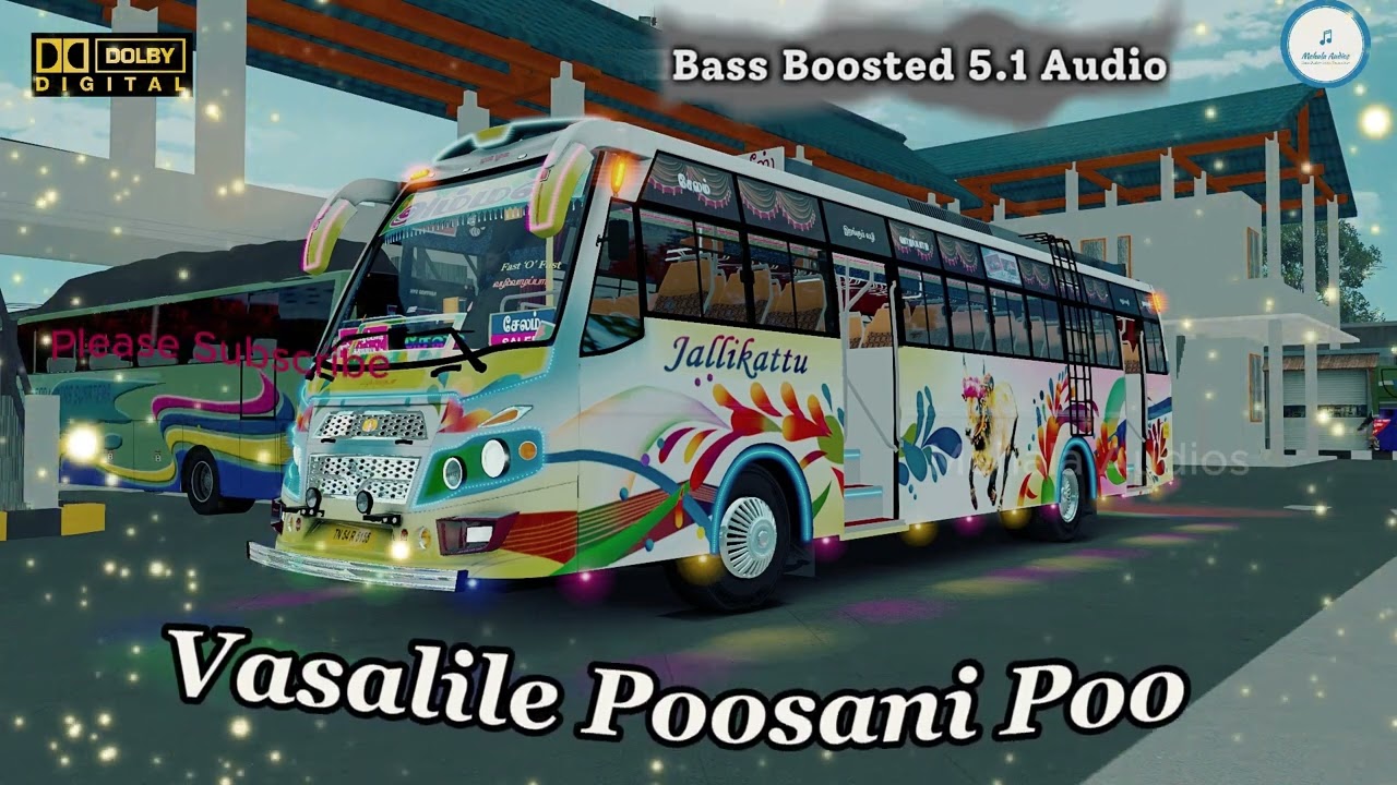 Vasalile Poosani Poo       Bass Boosted 51 Dolby Audio Song  Ilayaraja