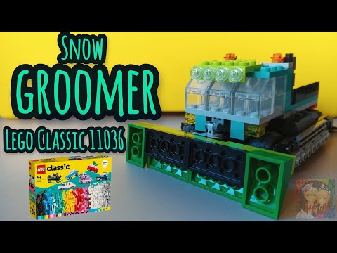 LEGO Classic 11036 "SNOW GROOMER" - Instructions on how to build.