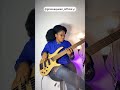 Bringing the Bass Vibes to -Tonight by patoranking (Bass Cover) ❤️🎸 #basscover #groovequeen