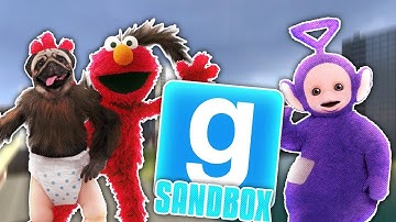 2 IDIOTS MESS AROUND IN GMOD ~ Garry