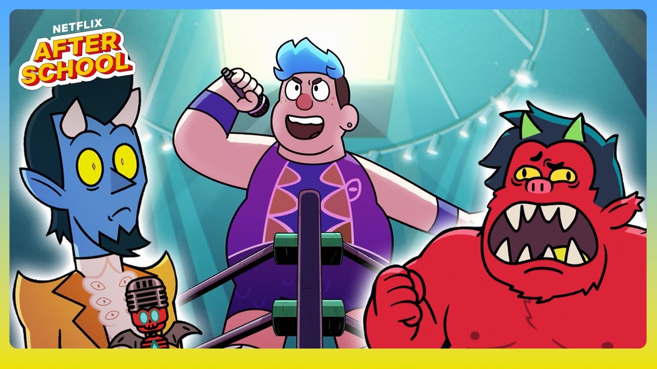 Barney Wrestles a DEMON KING?! 🔥 Dead End: Paranormal Park | Netflix Family