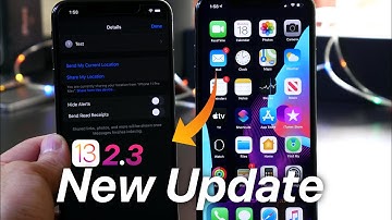iOS 13.2.3 RELEASED - MORE Awesome Fixes