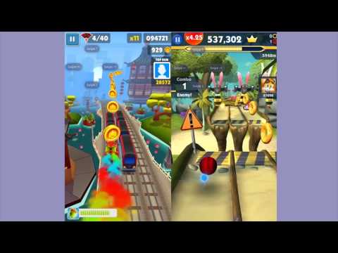 Sonic Dash 2 Vs Subway Suf