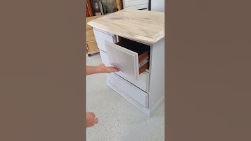 How to remove drawers on metal side / slide runners