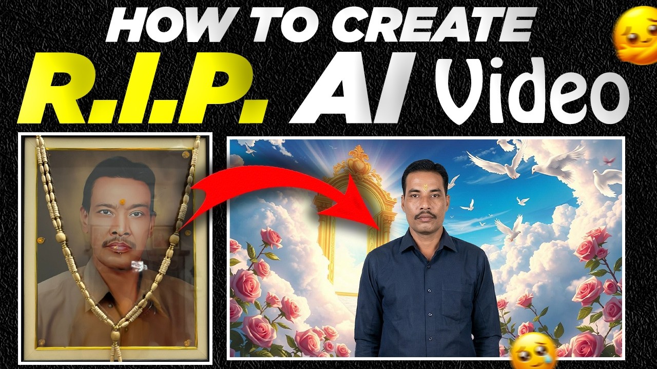 How to Make Dead Person AI Video | RIP Person AI Video Editing Hindi | Dead Person ai Video Editing