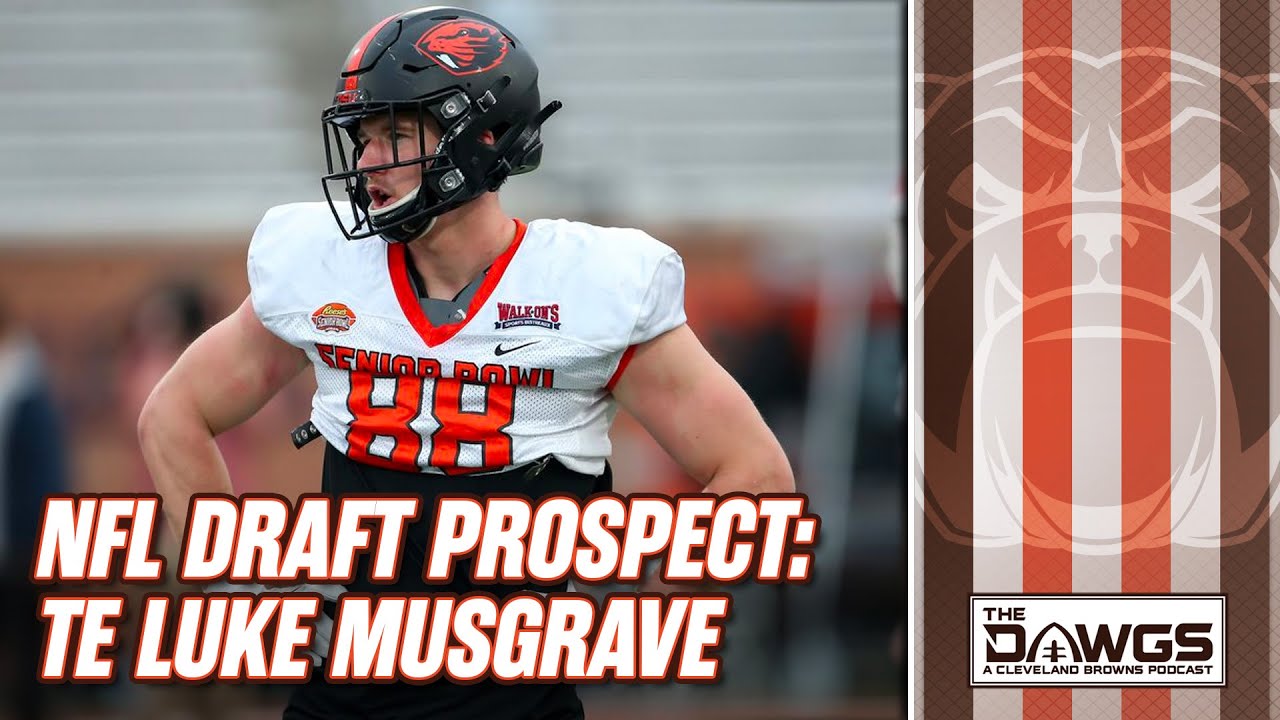 Luke Musgrave, TE Oregon State NFL Draft Prospect YouTube