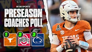 Analyzing the College Football Preseason Coaches Poll: SEC leads way with 9 teams, Big Ten at 6