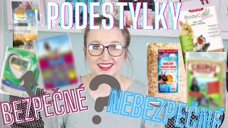 BEZPEČNÉ VS NEBEZPEČNÉ PODESTÝLKY pro křečky | pokračování série 