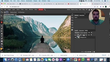 Make someone disappear in Photopea