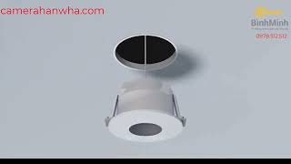 Cách Lắp Phụ Kiện Ốp Trần Camera Hanwha Shd 1100Fw Shd 1101Fw Shd 1200Fw