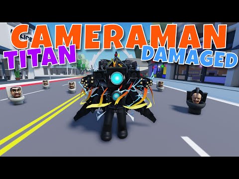 Skibidi Toilet 65: How to Make DAMAGED TITAN CAMERAMAN in Roblox (Outfit & ID Codes)