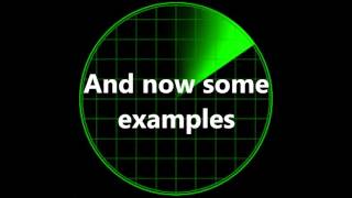Cognitive RADAR DEMO movie