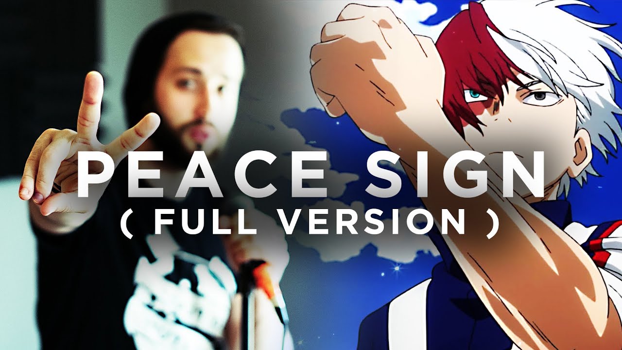 Boku No Hero Academia Peace Sign Full English Opening 2 Op Cover By Jonathan Young Youtube