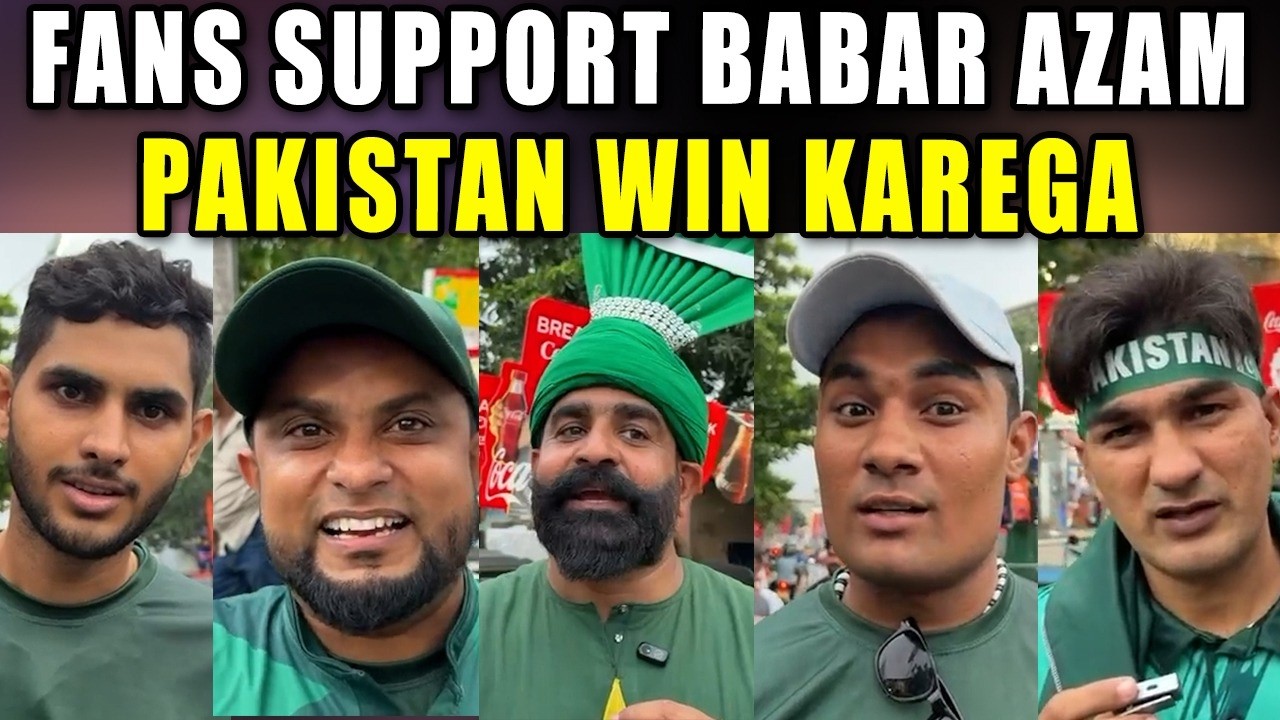 Babar Hum Tumhare Sath Hain | Pakistan Team Fans Back Babar | Pakistan ...