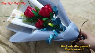 -Ways To Fold Flower Wrapping Easy