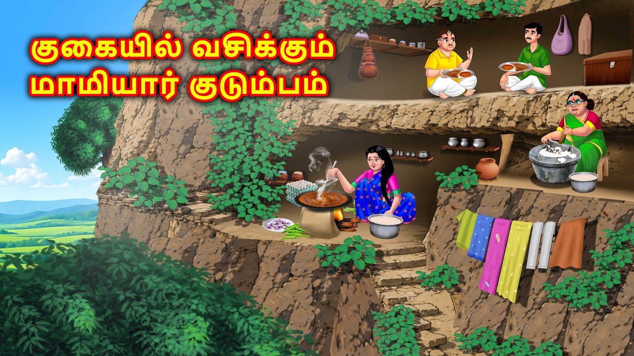குகையில் வசிக்கும் மாமியார் குடும்பம் Tamil story | Tamil stories | Tamil kadhaigal | Anamika tamil