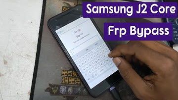 Samsung Galaxy J2 Core Frp Bypass 2022 Without Box