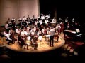 WHG-Orchester Ltg.: Matthias Denhoff - Mozart: Konzert für 2 Klaviere und Orchester  1.Satz