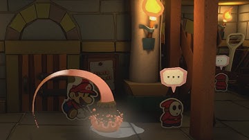 The Golden Coliseum (100% Colorization Guide) - Paper Mario: Color Splash Walkthrough