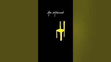 Draw a chair easily |procreate |2022 #shorts