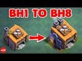 New COC BH1 To BH8  Max Within 20 Minutes 2020 | Clash Of Clans