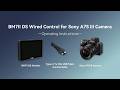 Portkeys BM7II DS Wired Control For Sony A7S3