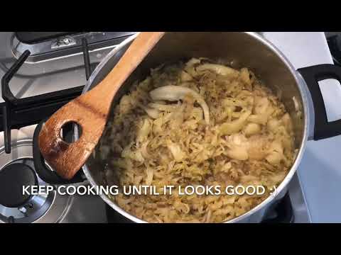 Caramelised Cabbage