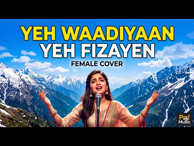 Yeh Waadiyaan Yeh Fizayen Female | Pro Music