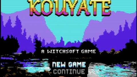 WIP 3 of Kouyate, my new C64 RPG