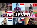 Who Sang It Better :Believer - Imagine Dragons us,czech,indonesia,russia,turkey
