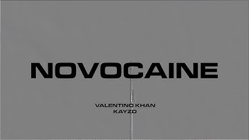 Valentino Khan & Kayzo - Novocaine (Official Full Stream)