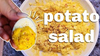 Deviled Egg POTATO SALAD is so good! #subscribe