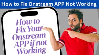 How to Fix OnStream App Not Working (Tutorial 2026)