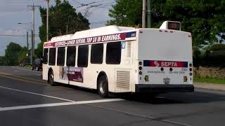 SEPTA BUS: HYBRID NEW FLYER DE41LF 8163 ON ROUTE: 19