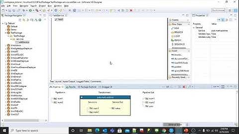 How to create flow service and run it from designer and browser in webMethods 10.X