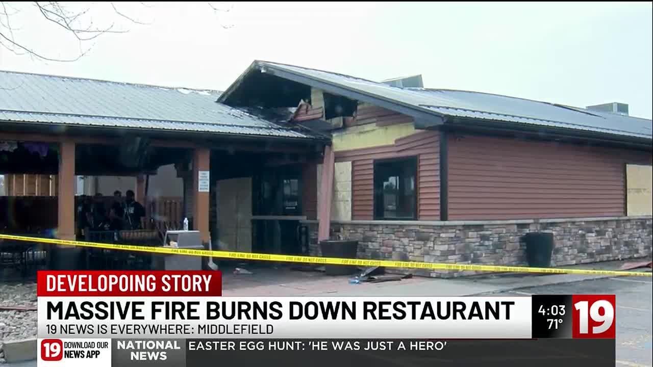 Middlefield Mexican restaurant total loss after fire collapses roof ...