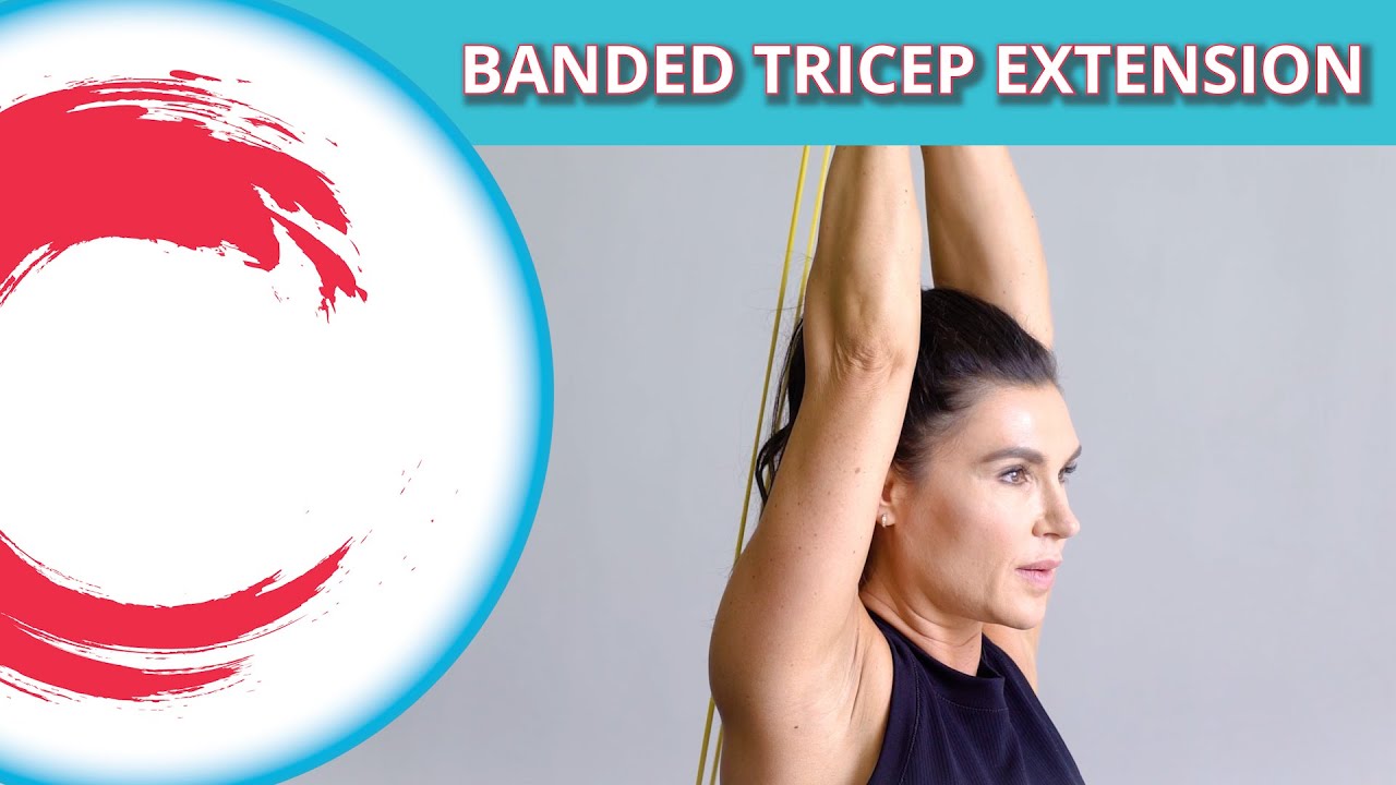 Banded Tricep Extensions | The Move Band - YouTube
