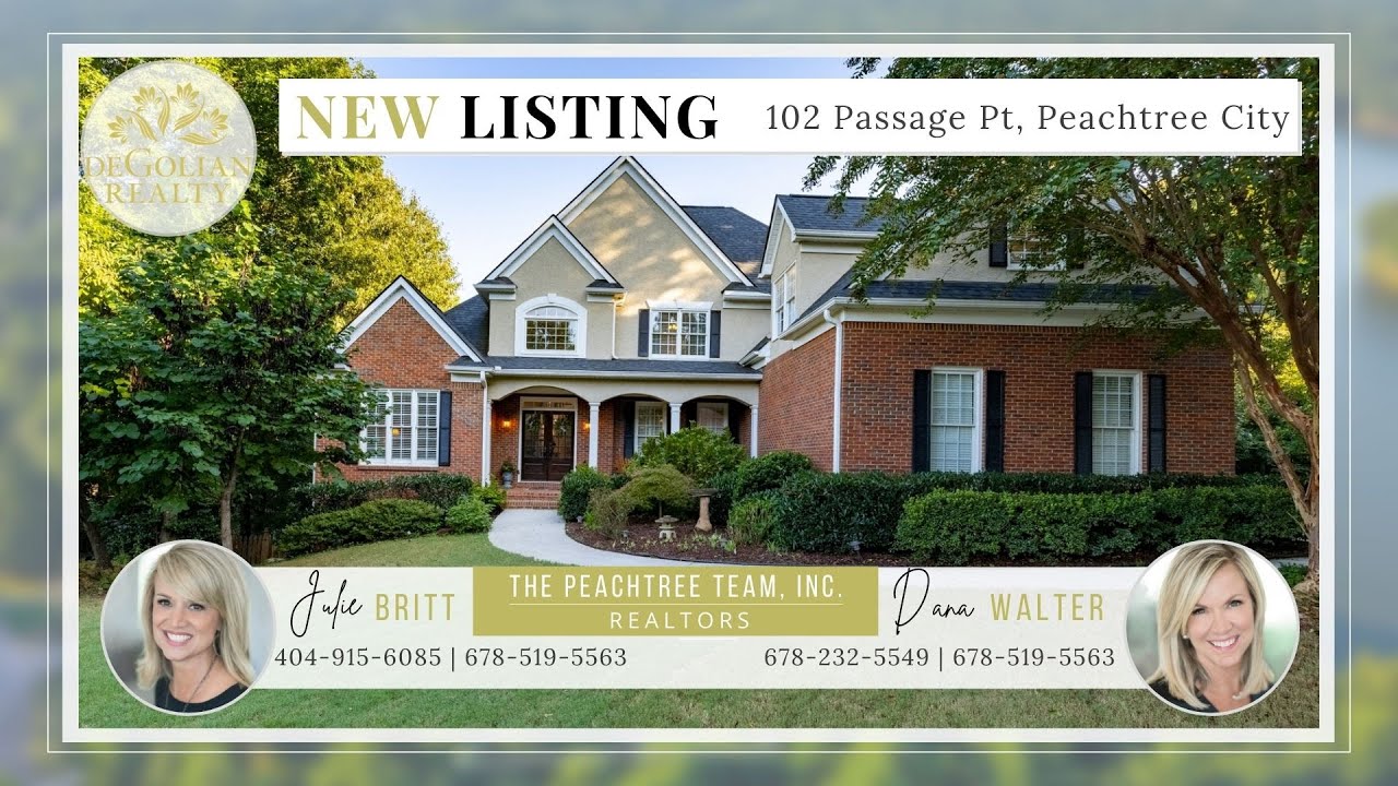 DeGolian Realty NEW LUXURY LISTING - 102 Passage Pt, Peachtree City