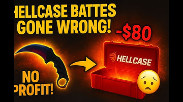 We Tried to Profit on Hellcase Battles… It Didn’t Go Well use code:jade