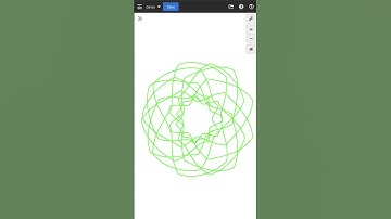 Engaging Polar Graph#graph #desmos #2danimation #matematica #mathématiques #vertex #art#mathsall