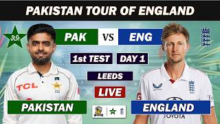 PAKISTAN vs ENGLAND 1st TEST MATCH DAY 1 LIVE COMMENTARY | PAK VS ENG LIVE | PAK MATCH LIVE