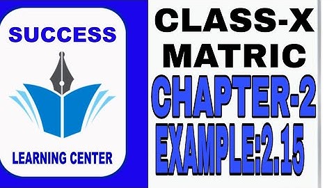 |CLASS| 10th |MATHS |MATRIC| CHAPTER:2 |NUMBERS AND SEQUENCE |EXAMPLE : 2.15| TAMIL| SLC|